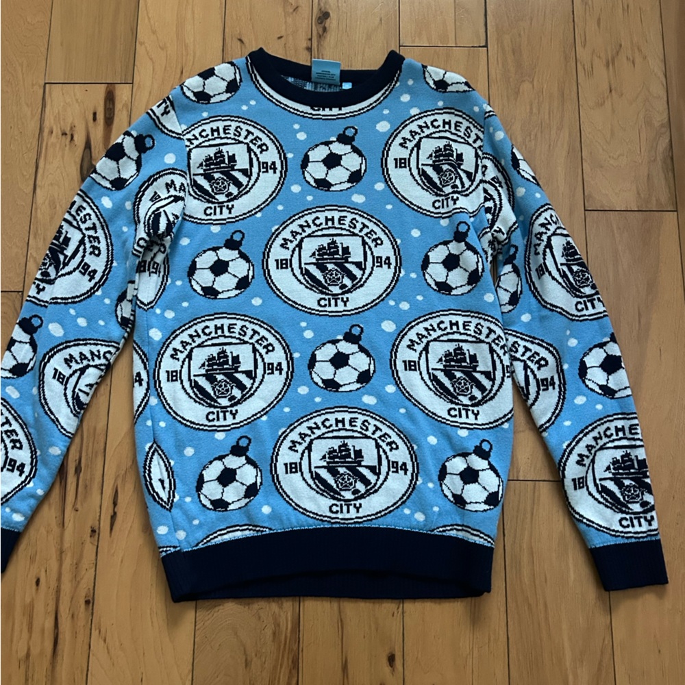 Manchester City Official Christmas Sweater